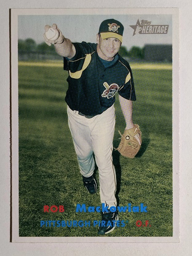 2006 Topps Heritage #406 Rob Mackowiak