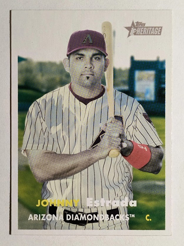 2006 Topps Heritage #410 Johnny Estrada