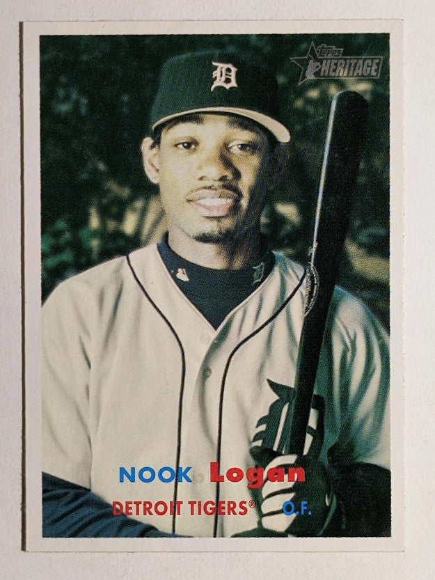 2006 Topps Heritage #413 Nook Logan