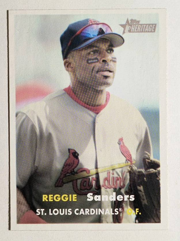 2006 Topps Heritage #415 Reggie Sanders