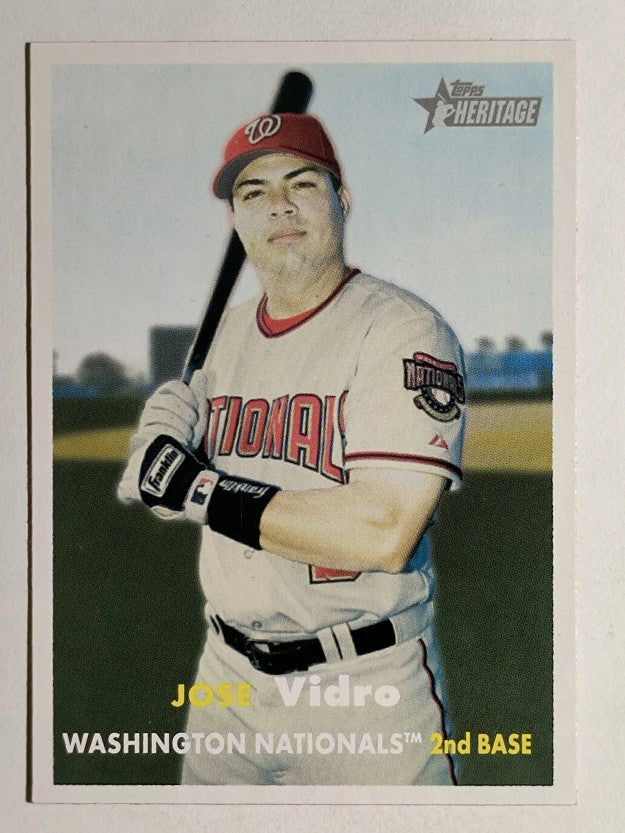 2006 Topps Heritage #418 Jose Vidro