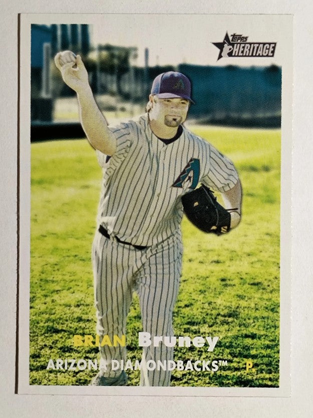 2006 Topps Heritage #420 Brian Bruney