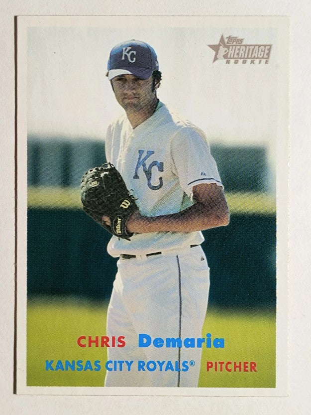 2006 Topps Heritage #422 Chris Demaria RC