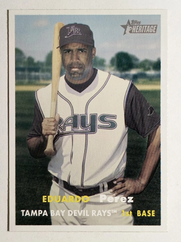 2006 Topps Heritage #423 Eduardo Perez