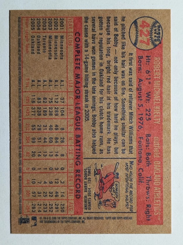 2006 Topps Heritage #427 Bobby Kielty