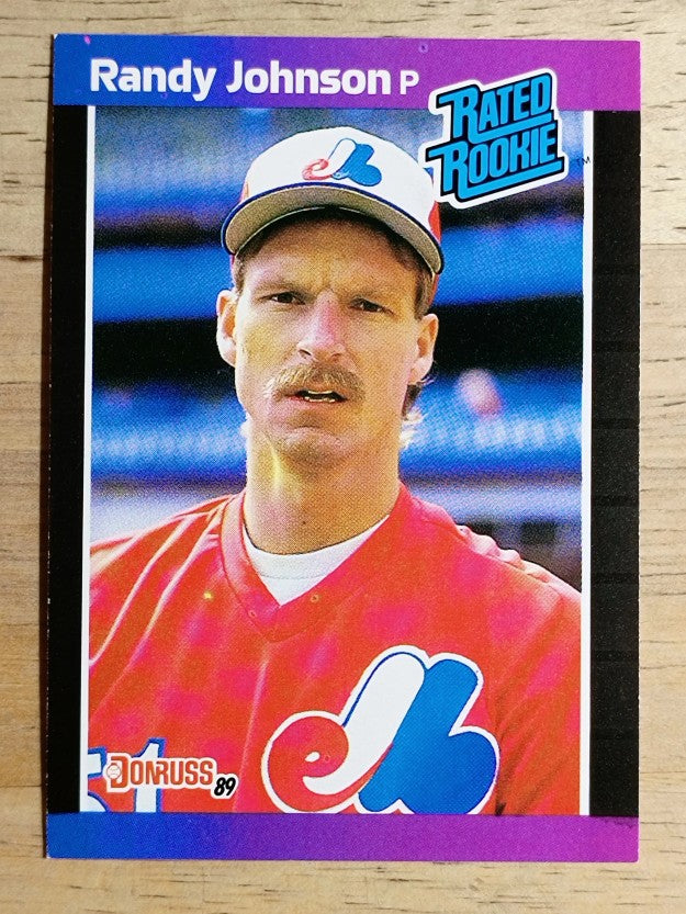 1989 Donruss #42 Randy Johnson RC RR