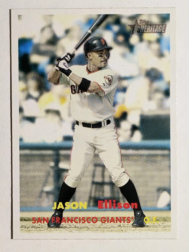 2006 Topps Heritage #428 Jason Ellison
