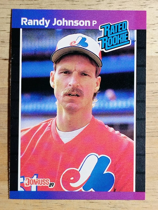 1989 Donruss #42 Randy Johnson RC RR