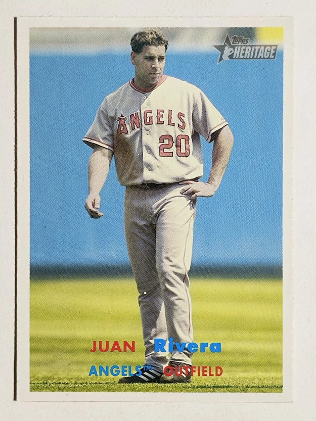2006 Topps Heritage #454 Juan Rivera
