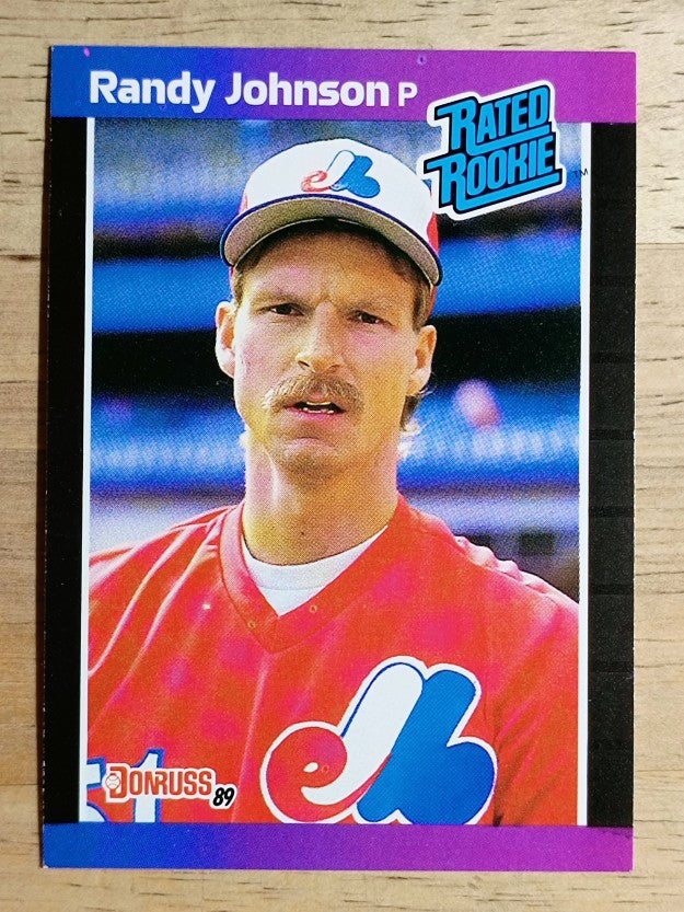 1989 Donruss #42 Randy Johnson RC RR