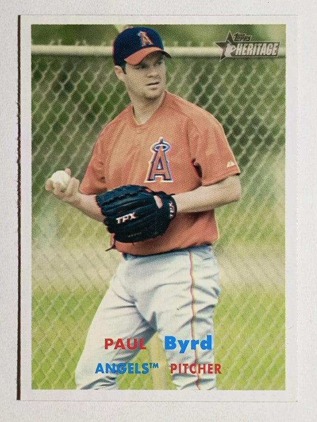2006 Topps Heritage #468 Paul Byrd