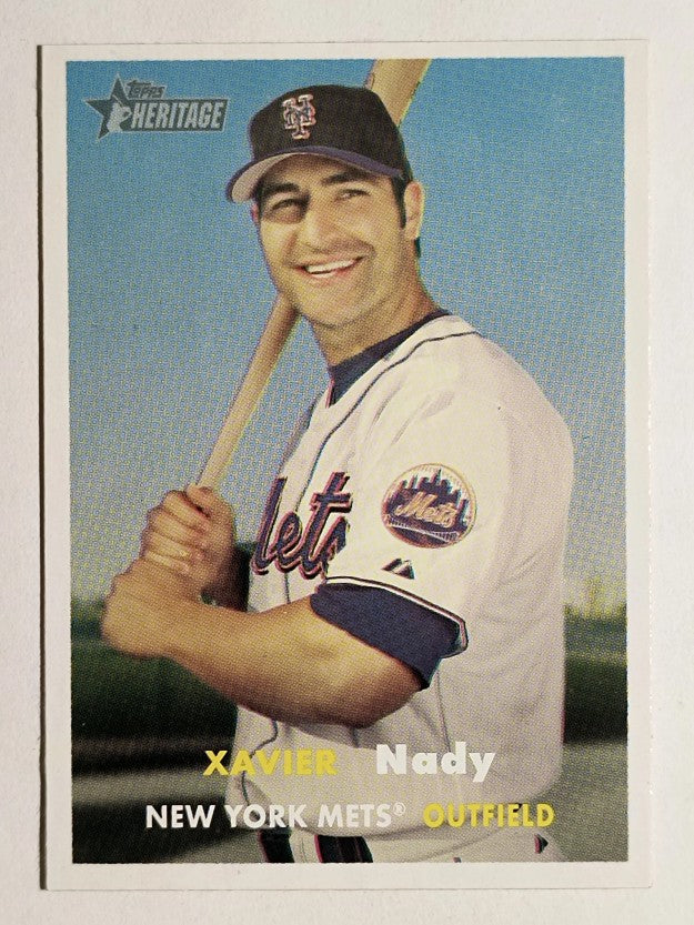 2006 Topps Heritage #473 Xavier Nady