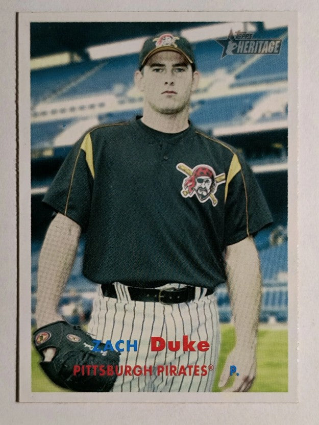 2006 Topps Heritage #474 Zach Duke
