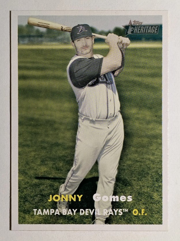 2006 Topps Heritage #477 Jonny Gomes