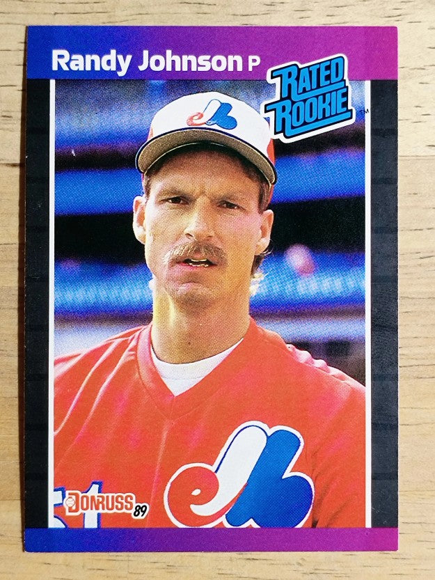1989 Donruss #42 Randy Johnson RC RR