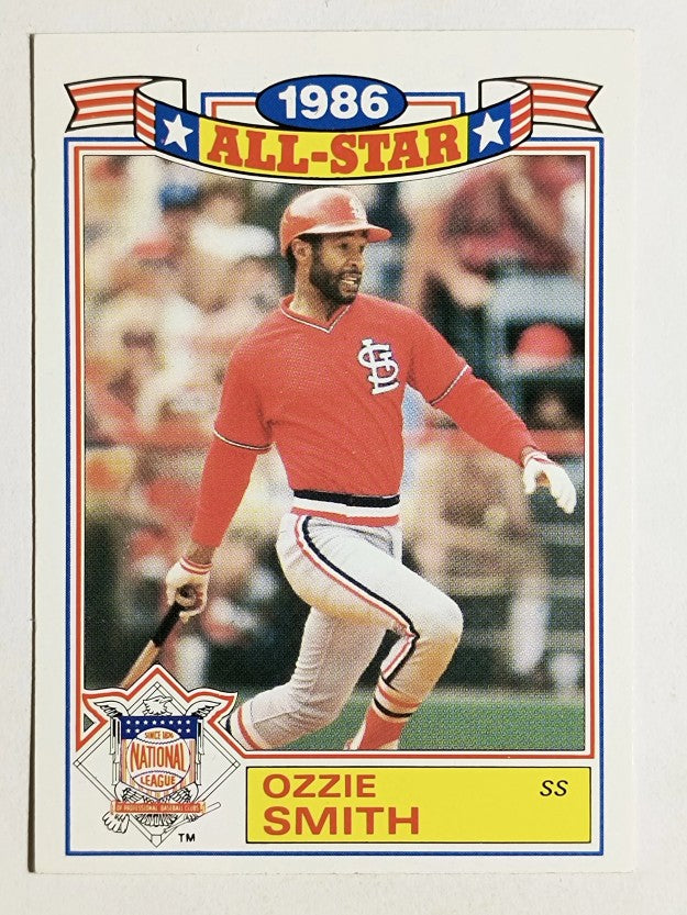 1987 Topps Glossy All-Stars #5 Ozzie Smith