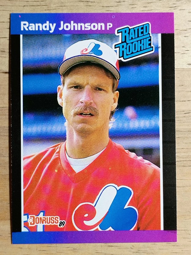 1989 Donruss #42 Randy Johnson RC RR