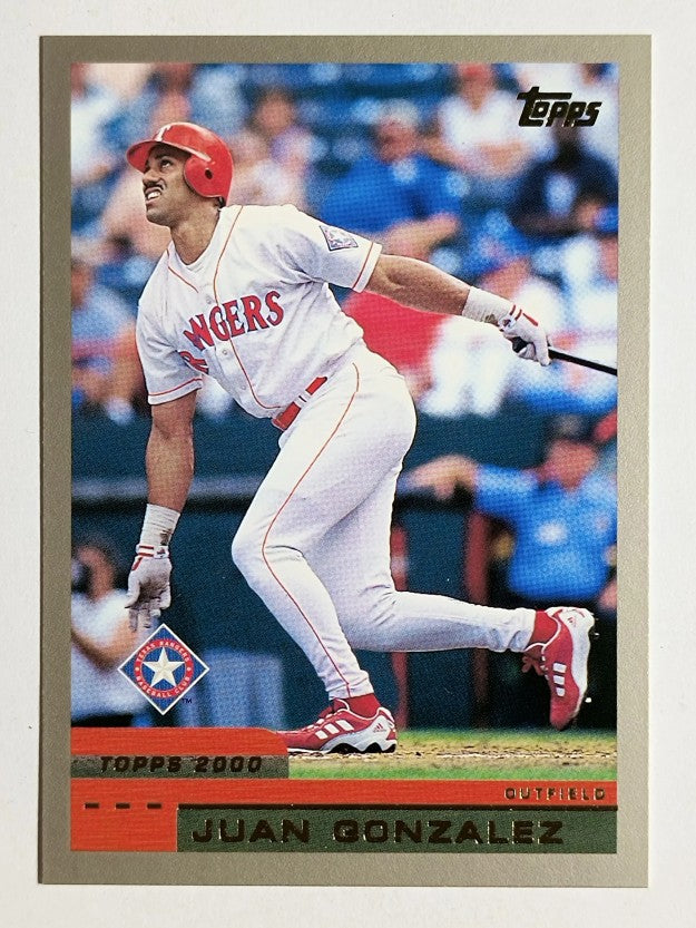 2000 Topps #40 Juan Gonzalez