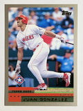 2000 Topps #40 Juan Gonzalez