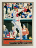 2000 Topps #66 David Justice