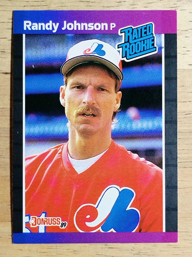 1989 Donruss #42 Randy Johnson RC RR