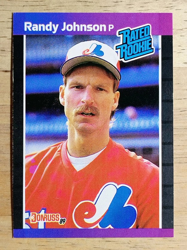 1989 Donruss #42 Randy Johnson RC RR