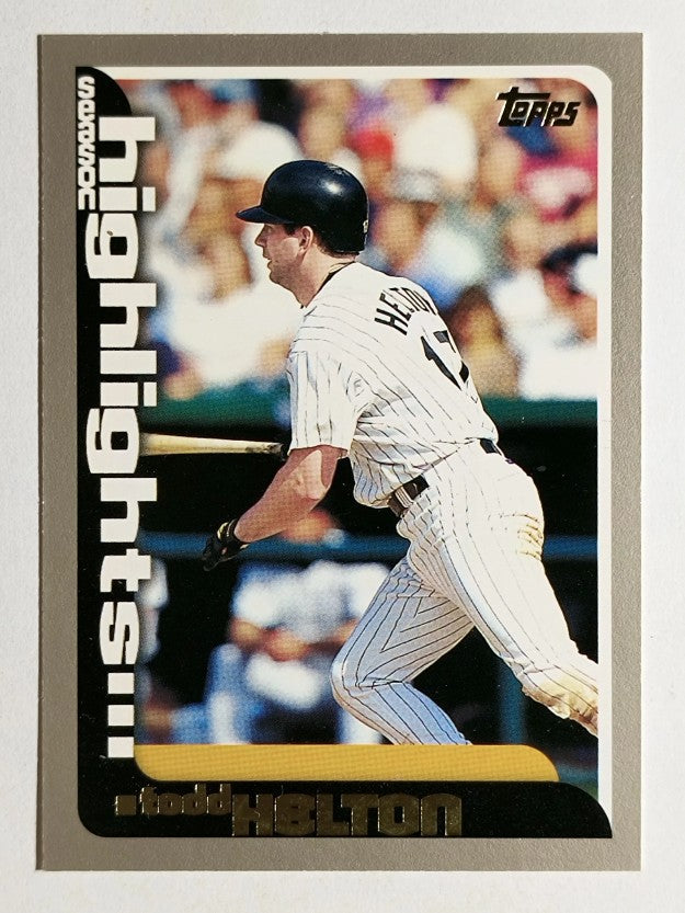 2000 Topps #221 Todd Helton HL