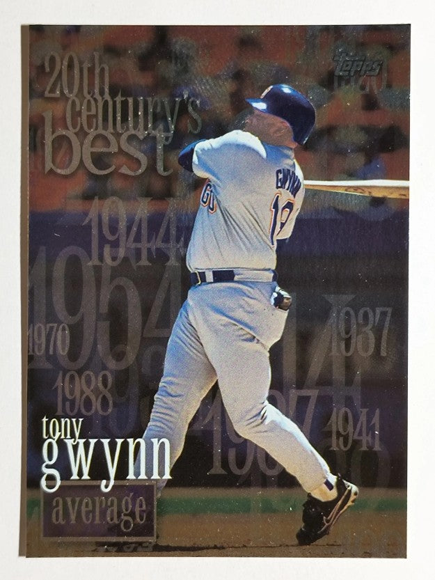 2000 Topps #229 Tony Gwynn 20CB