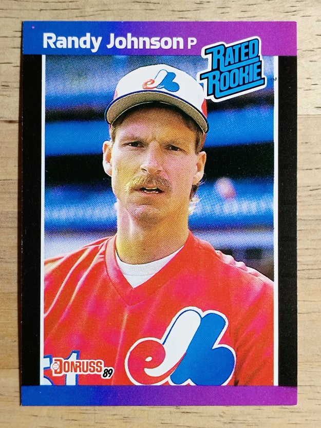 1989 Donruss #42 Randy Johnson RC RR