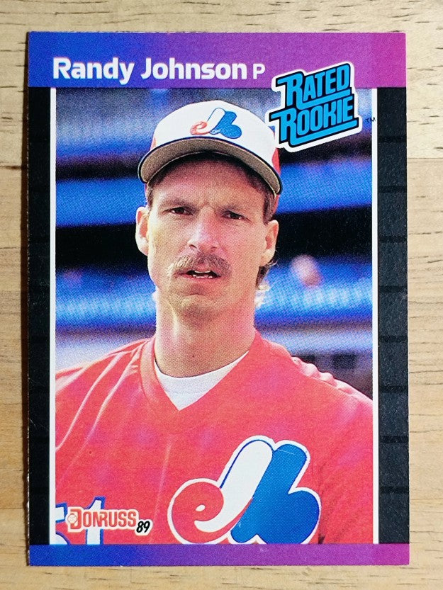 1989 Donruss #42 Randy Johnson RC RR