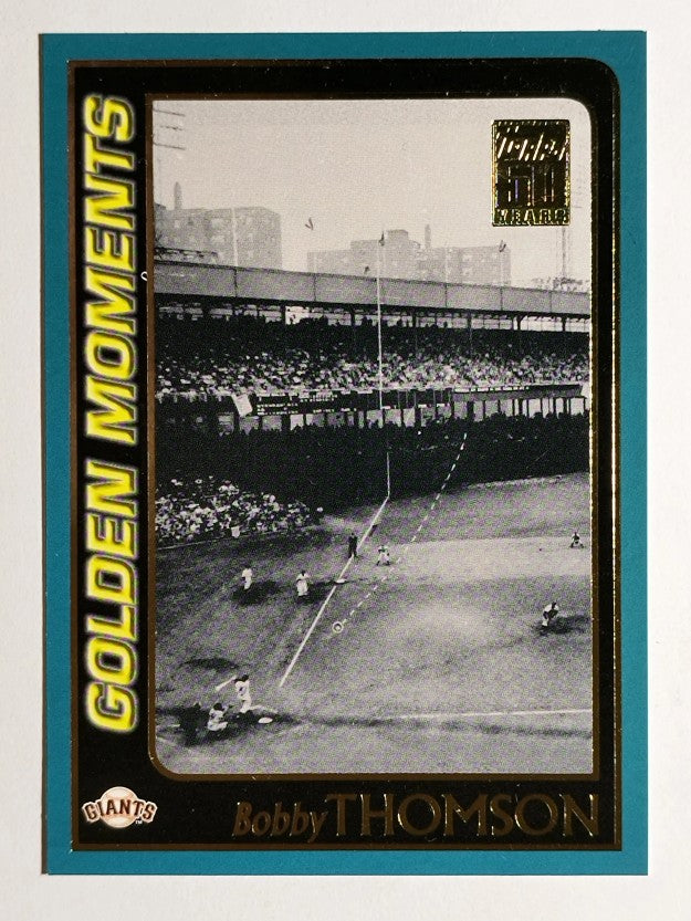 2001 Topps #379 Bobby Thomson GM