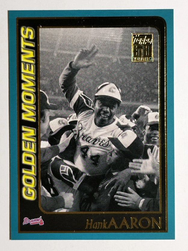 2001 Topps #385 Hank Aaron GM