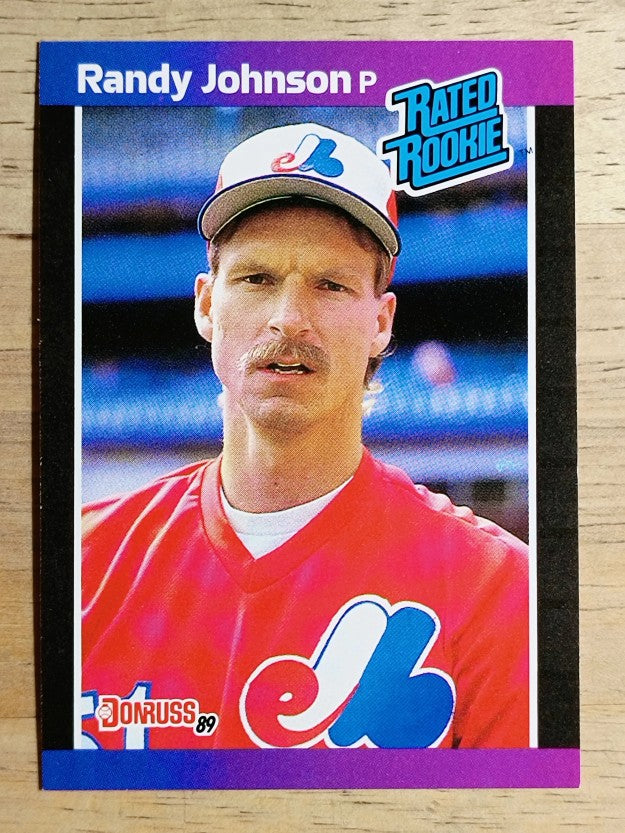 1989 Donruss #42 Randy Johnson RC RR