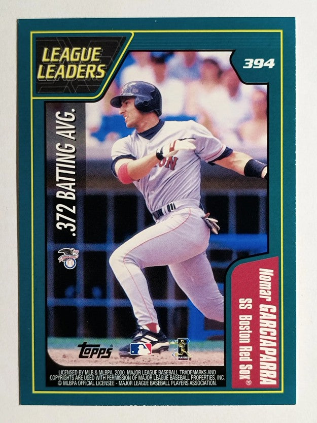 2001 Topps #394 Todd Helton/Nomar Garicaparra LL