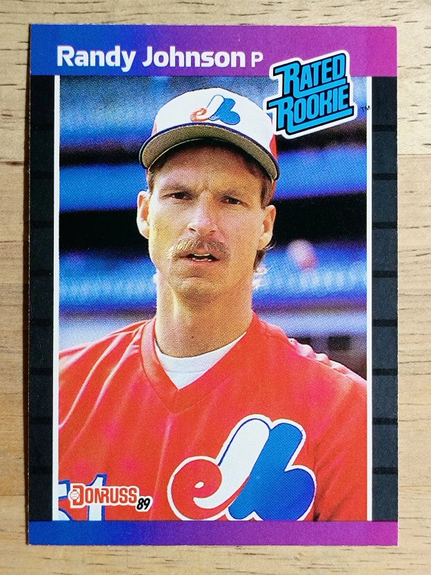 1989 Donruss #42 Randy Johnson RC RR