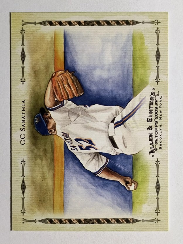 2009 Topps Allen and Ginter Baseball Highlights #AGHS20 CC Sabathia