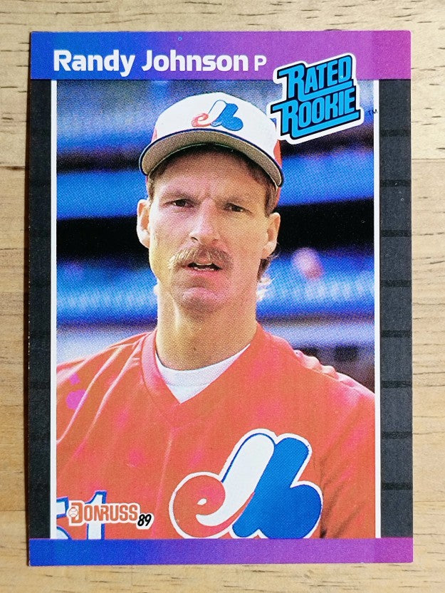 1989 Donruss #42 Randy Johnson RC RR