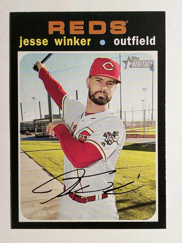 2020 Topps Heritage #3 Jesse Winker