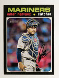2020 Topps Heritage #28 Omar Narvaez