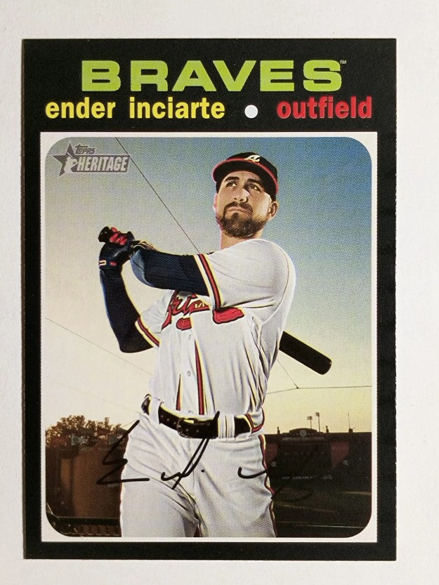 2020 Topps Heritage #33 Ender Inciarte