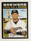 2020 Topps Heritage #34 Orlando Arcia