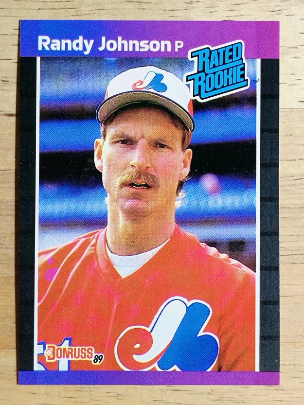 1989 Donruss #42 Randy Johnson RC RR