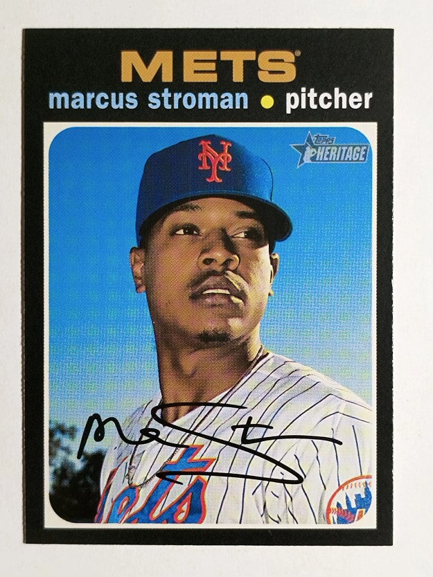 2020 Topps Heritage #117 Marcus Stroman