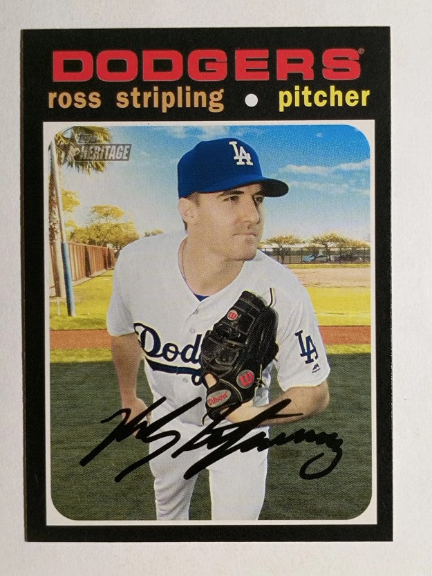 2020 Topps Heritage #125 Ross Stripling