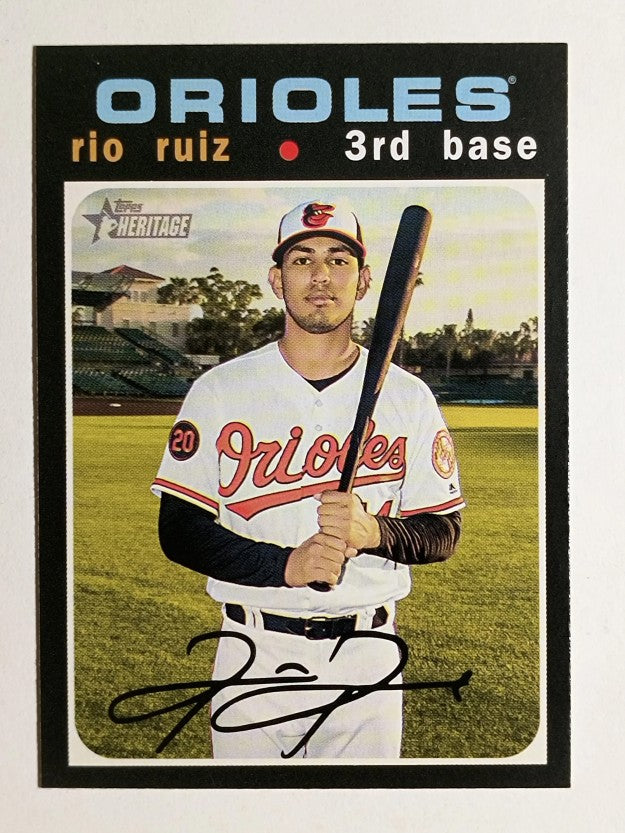 2020 Topps Heritage #137 Rio Ruiz