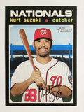 2020 Topps Heritage #165 Kurt Suzuki