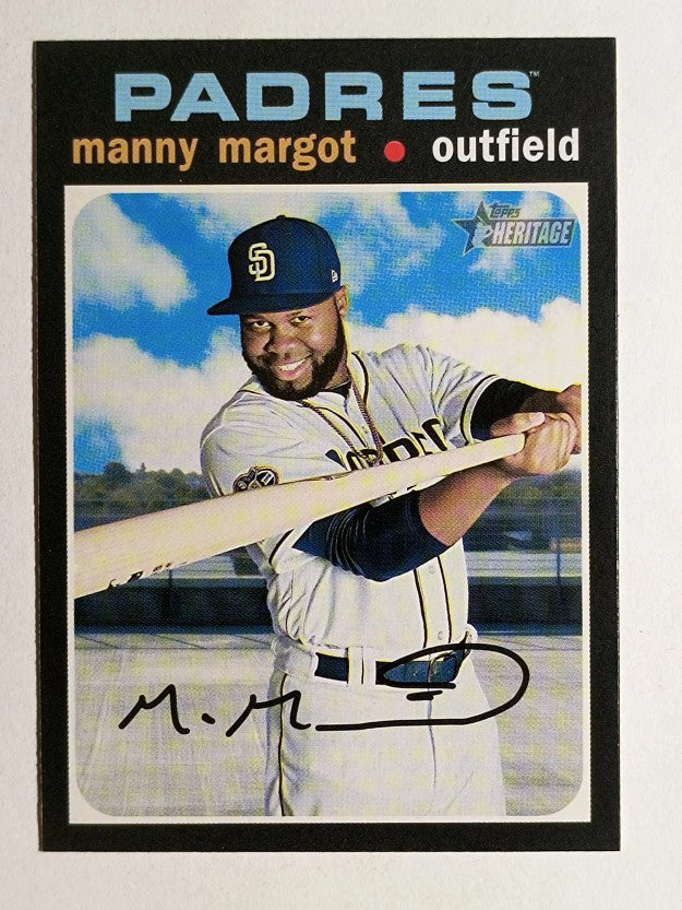 2020 Topps Heritage #184 Manny Margot