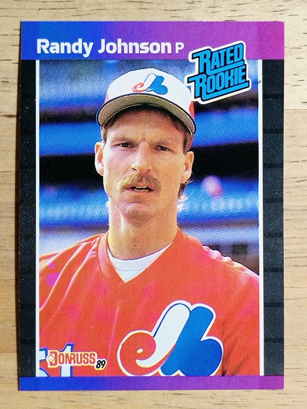 1989 Donruss #42 Randy Johnson RC RR