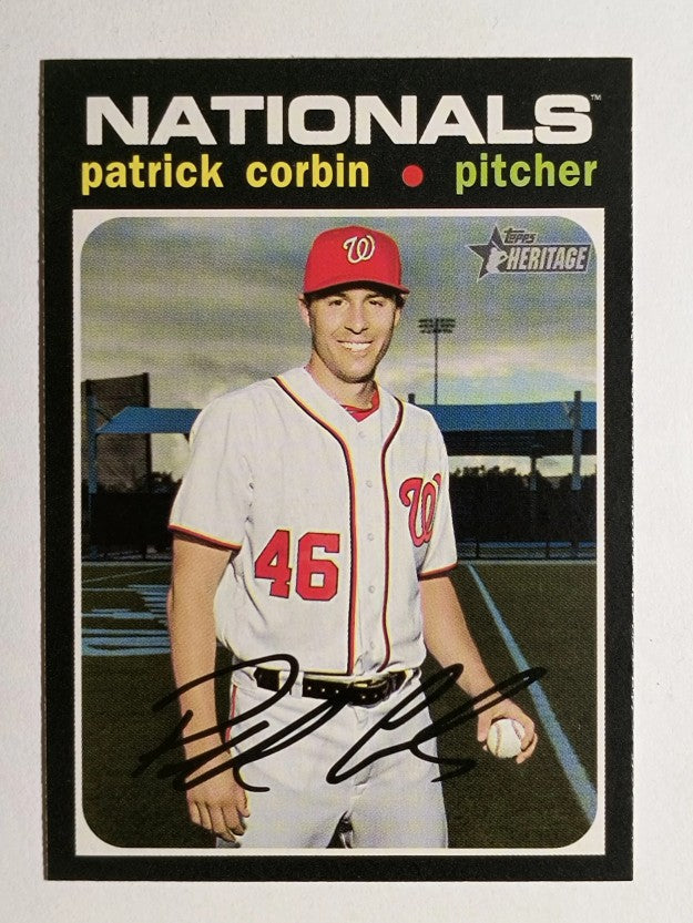 2020 Topps Heritage #230 Patrick Corbin