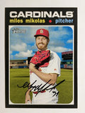 2020 Topps Heritage #288 Miles Mikolas